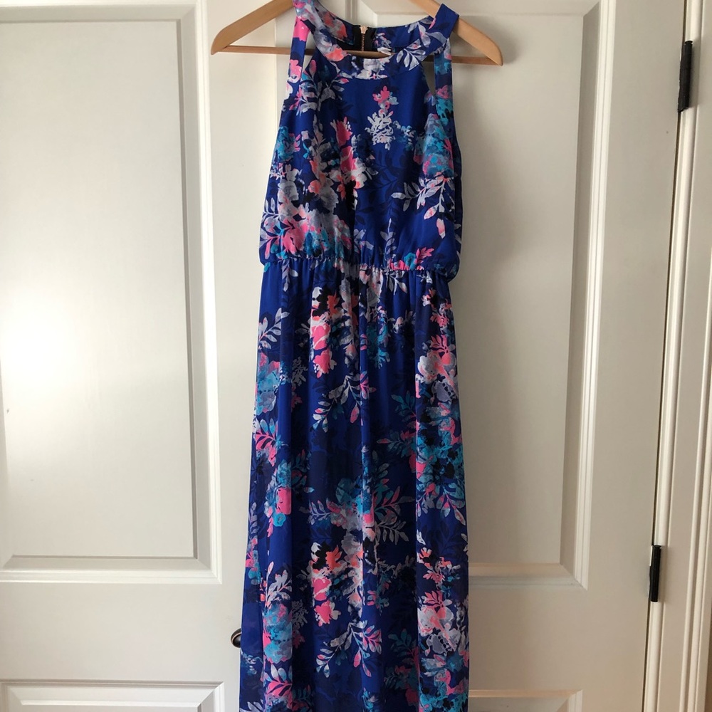 Xhilaration Women’s long floral dress Size Small